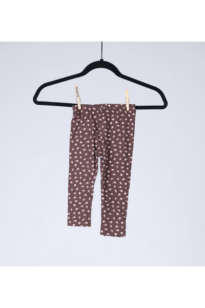 First Impression Kid’s Brown Flower Pants